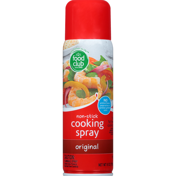 Oils & Vinegars Food Club Cooking Spray, Non-Stick, Original hero