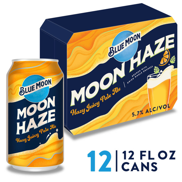 Ales Blue Moon Hazy Pale Ale Beer, Craft Beer hero