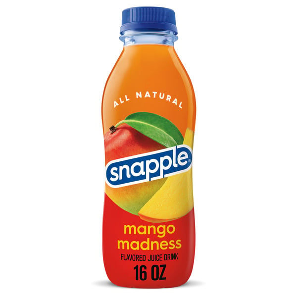 Juice & Nectars Snapple Mango Madness hero