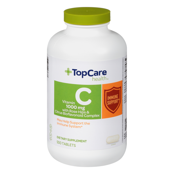 Vitamins & Supplements TopCare Vitamin C, 1000 mg, Tablets hero