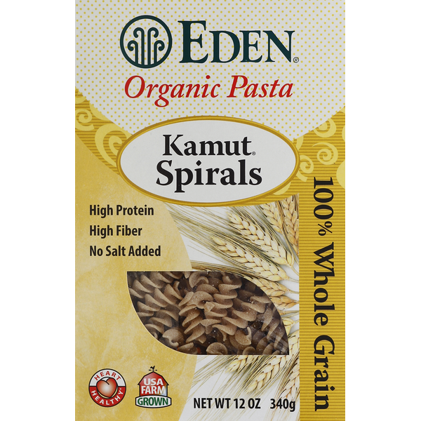 Dry Pasta Eden Foods Spirals, Organic, Kamut hero