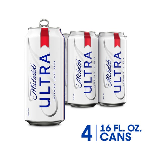 Beers & Coolers Michelob Superior Light Lager Beer Cans hero