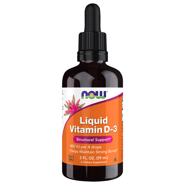 Vitamins & Supplements NOW Vitamin D 3 Liquid hero