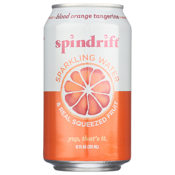 Spindrift Blood Orange Tangerine - Singles hero