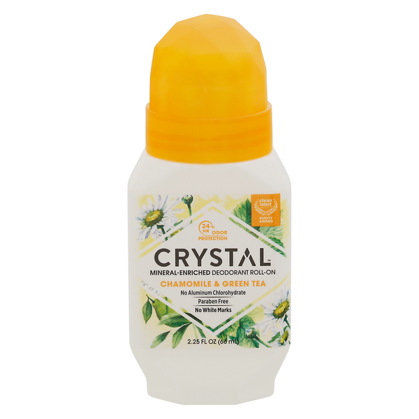 Deodorants Crystal Chamomile & Green Tea Mineral Deodorant hero