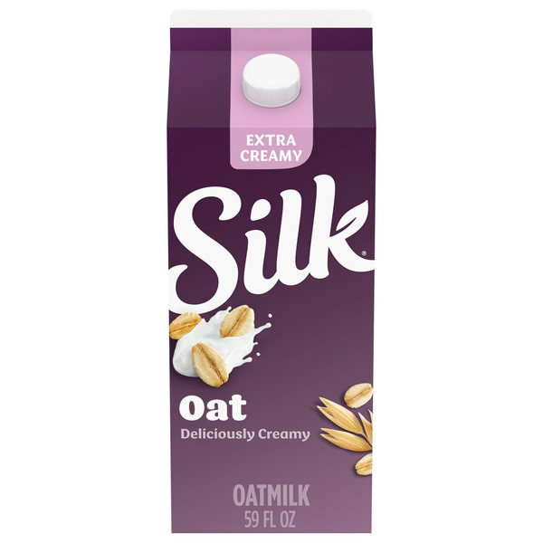 Milk Silk Extra Creamy Oat Milk, Dairy Free, Gluten Free, Soy Free hero