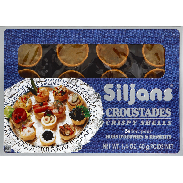 Crackers Siljans Crispy Shells hero