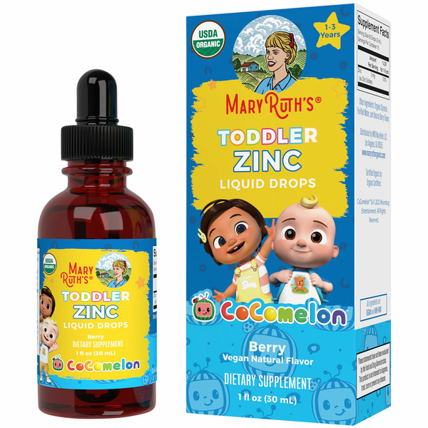 MaryRuth's Zinc, Toddler, Liquid Drops, Berry hero