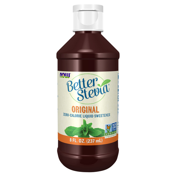 Baking Ingredients NOW BetterStevia® Liquid, Original hero