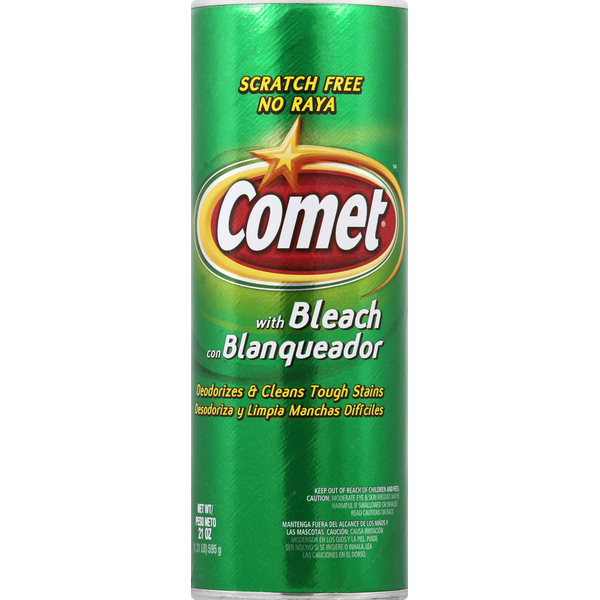 Cleaning Products Comet Cleanser, Scratch Free, with Bleach hero