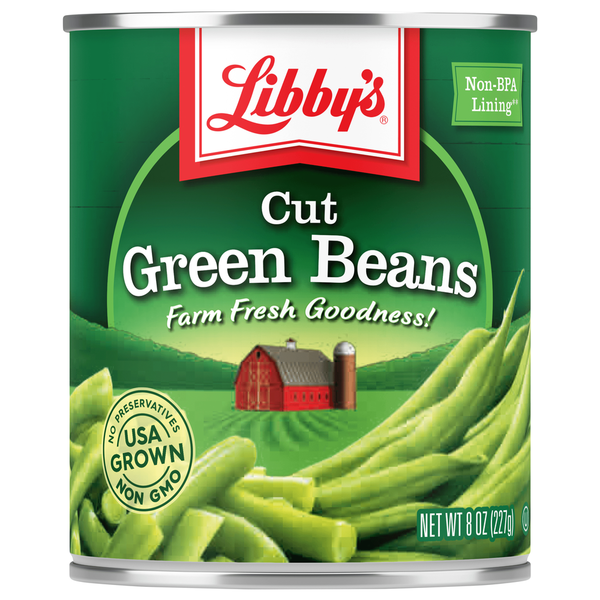 Canned & Jarred Vegetables Libby's Green Beans, Cut hero