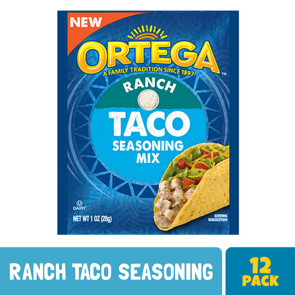 Ortega Ranch Taco Seasoning Mix hero