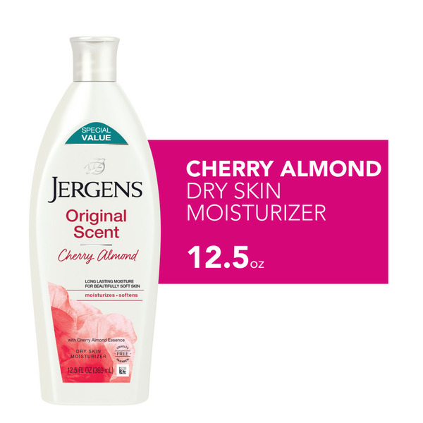 Skin Care Jergens Original Scent Cherry Almond Hand and Body Lotion hero