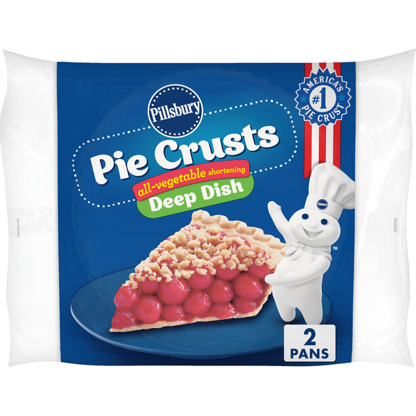 Frozen Dessert Pillsbury Pie Crusts, Deep Dish, All-Vegetable Shortening hero