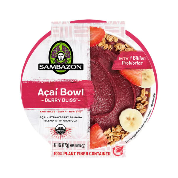 Frozen Appetizers & Sides Sambazon Berry Bliss Frozen Açaí Bowl hero