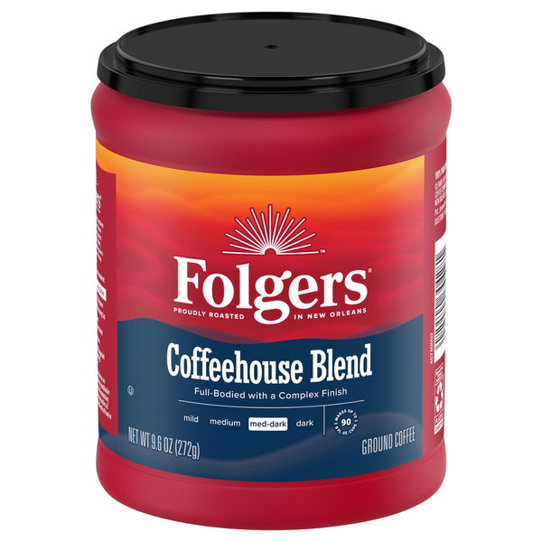 Coffee Folgers Coffee, Ground, Medium-Dark, Coffeehouse Blend hero