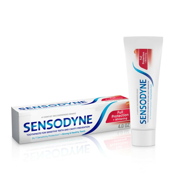 Oral Hygiene Sensodyne Full Protection Teeth Whitening Toothpaste hero