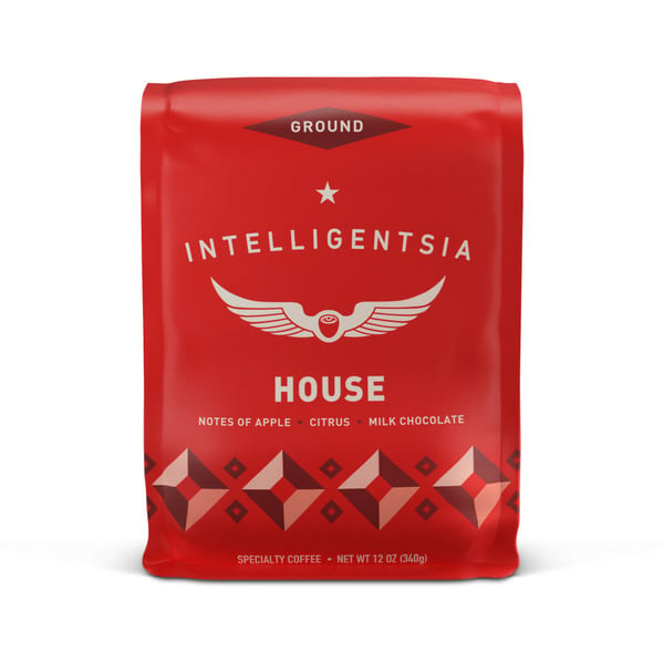 Coffee Intelligentsia House Blend, Light Roast, Direct Trade Ground Coffee hero