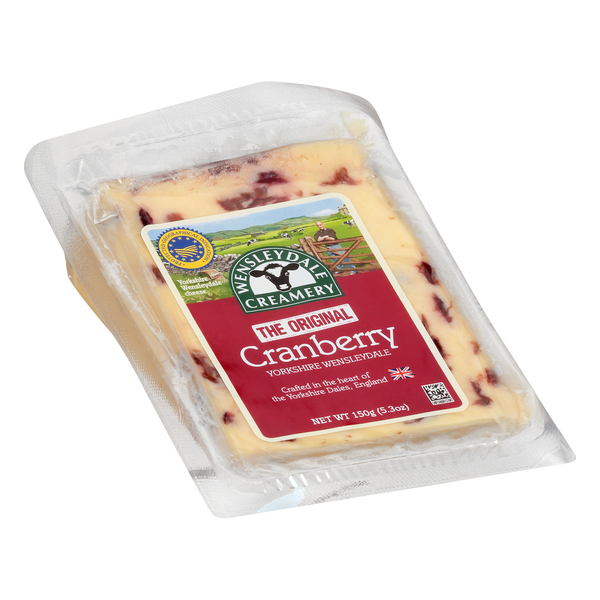 Specialty Cheeses Wensleydale Creamery With Cranberries hero