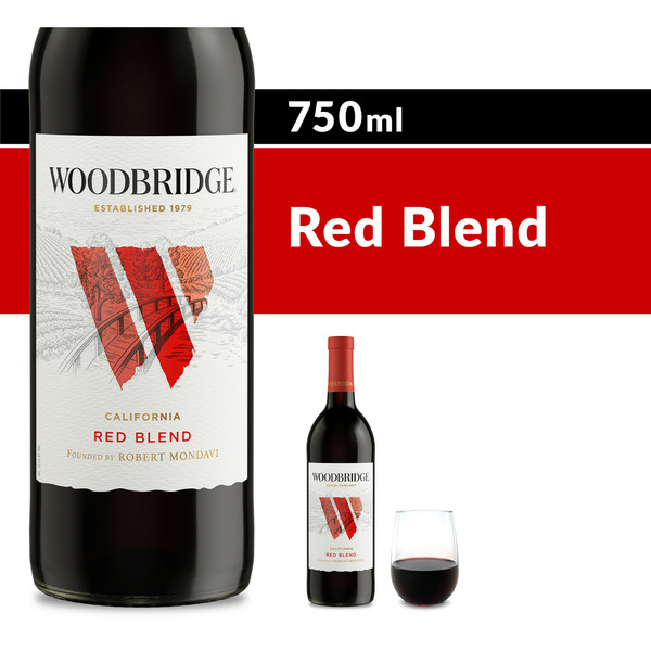 Red Wines Woodbridge Red Blend Red Wine Bottle hero