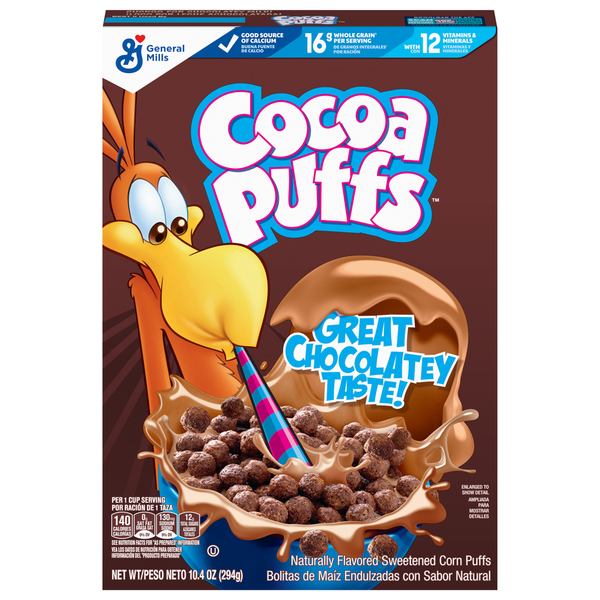 Cereal Cocoa Puffs Corn Puffs, Sweetened hero