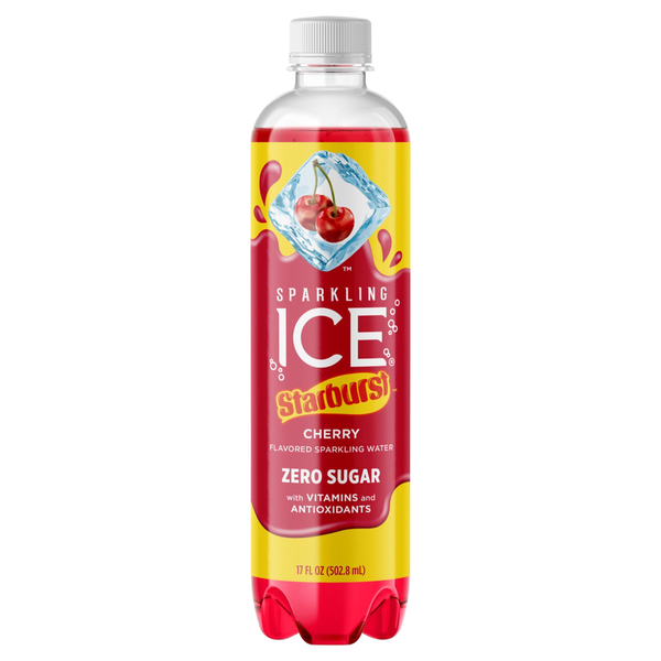 Water & Enhanced Water Sparkling Ice Sparkling Water, Cherry hero