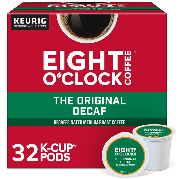 Coffee Eight O’Clock The Original Decaf K-Cup Pods hero