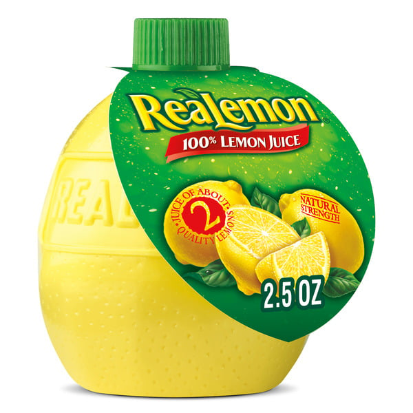 Juice & Nectars ReaLemon 100% Lemon Juice hero