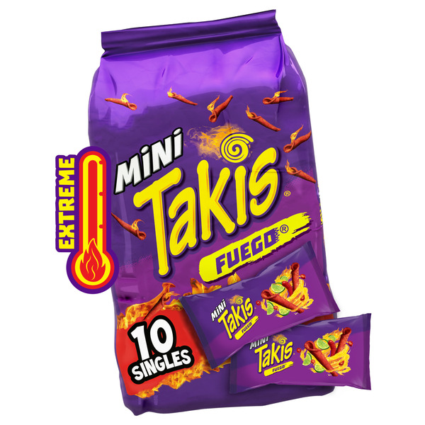 Takis Mini Fuego Rolled Tortilla Chips Multipack hero