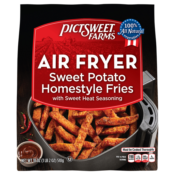 Frozen Appetizers & Sides Pictsweet Farms Sweet Potato Homestyle Fries with Sweet Heat Seasoning hero