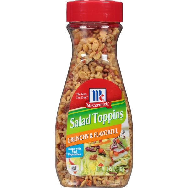 Spices & Seasoning McCormick® Crunchy & Flavorful Salad Toppings hero