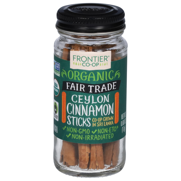 Spices & Seasonings Frontier Co-op Cinnamon Sticks, Ceylon, Organic hero