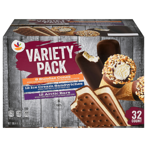 Store Brand Ice Cream, Variety Pack hero