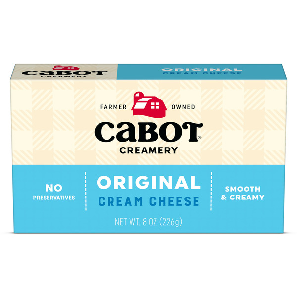 Dairy Favorites Cabot Cream Cheese hero