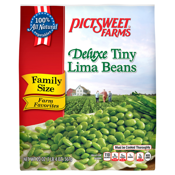 Frozen Produce Pictsweet Farms Lima Beans, Tiny, Deluxe, Family Size hero