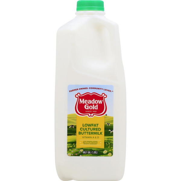 Milk Meadow Gold 1% Cultured Buttermilk, Half Gallon hero