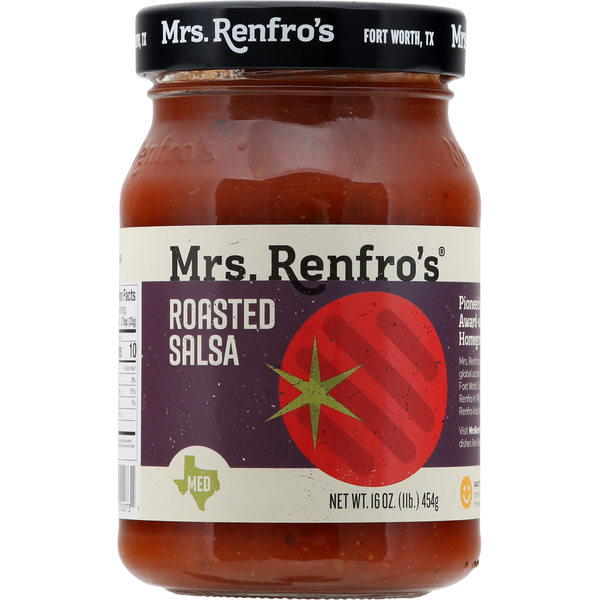 Preserved Dips & Spreads Mrs. Renfro's Smoky Roasted Salsa Medium hero