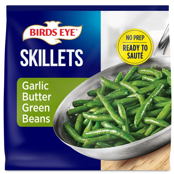 Vegetables, Vegan, & Vegetarian Birds Eye Skillets Garlic Butter Green Beans Frozen Vegetables hero