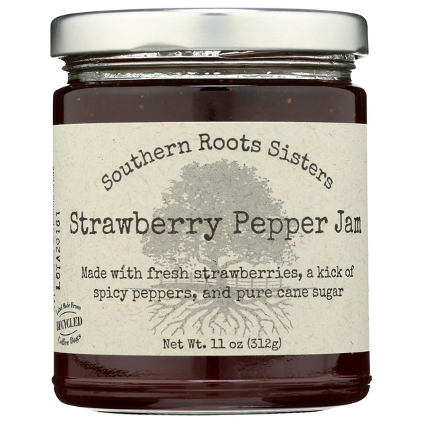 Spreads Southern Roots Sisters Jam Strawberry Pepper hero