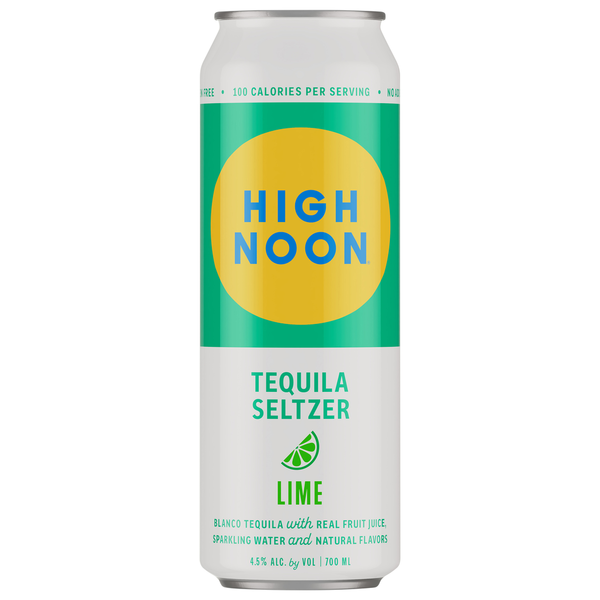 Beers & Coolers High Noon Lime Tequila Hard Seltzer 700ml Can hero