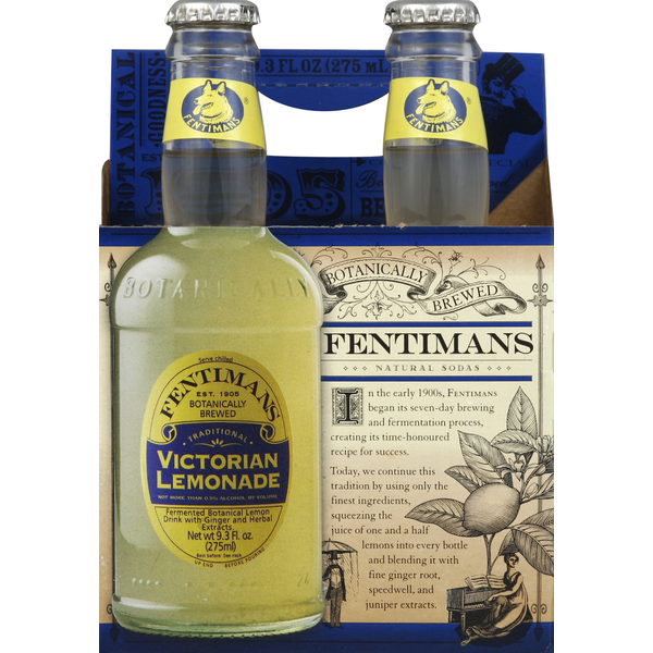 Juice & Nectars Fentimans Lemonade, Victorian hero