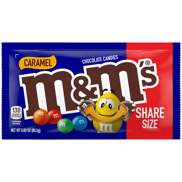 Candy & Chocolate M&M's Caramel Milk Chocolate Candy Share Size hero