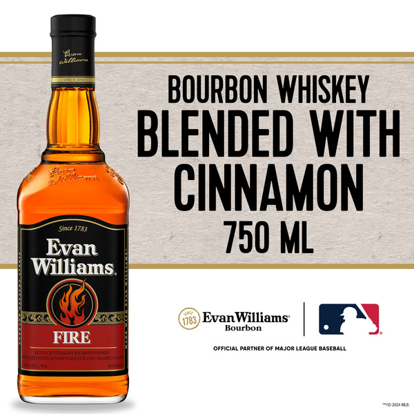 Whiskey Evan Williams Fire hero