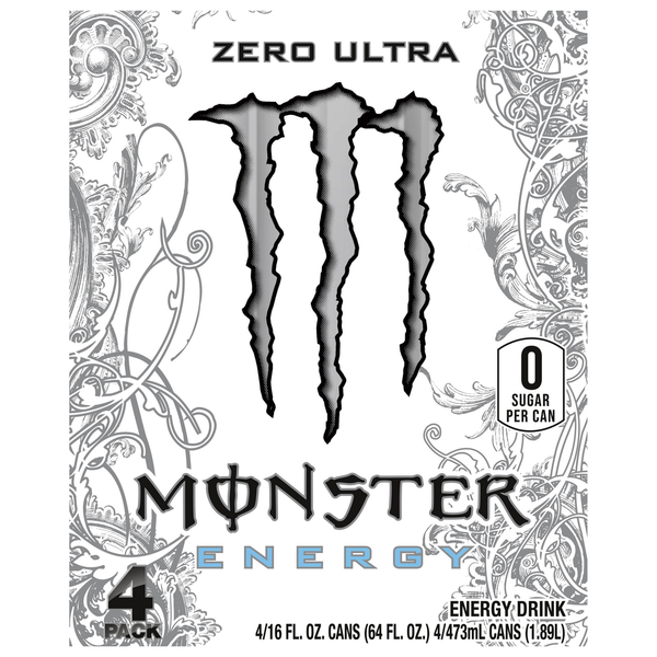 Energy & Sports Drinks Monster Energy Zero Ultra hero