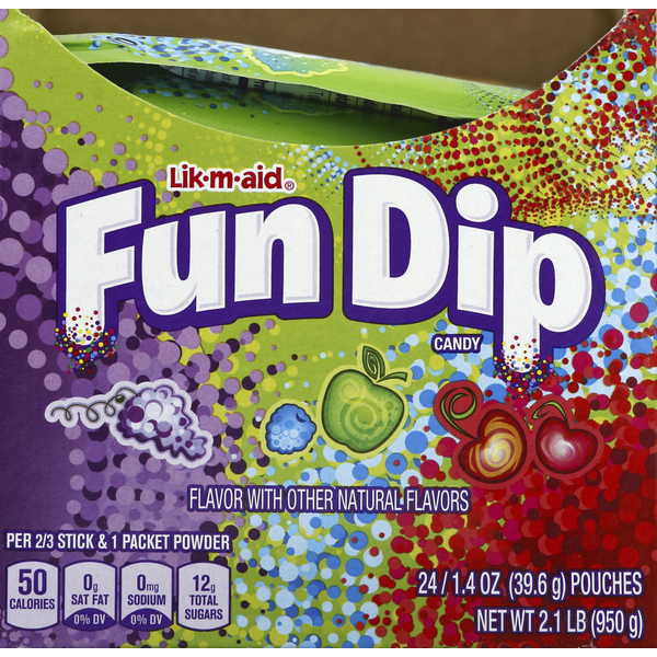 Candy & Chocolate Fun Dip Candy, Assorted hero