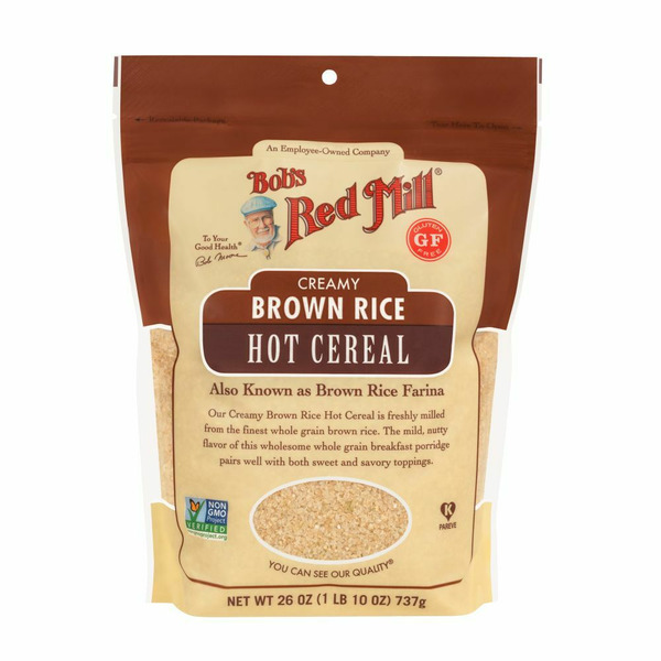 Hot Cereal & Pancake Mixes Bob's Red Mill Creamy Brown Rice Farina Hot Cereal hero