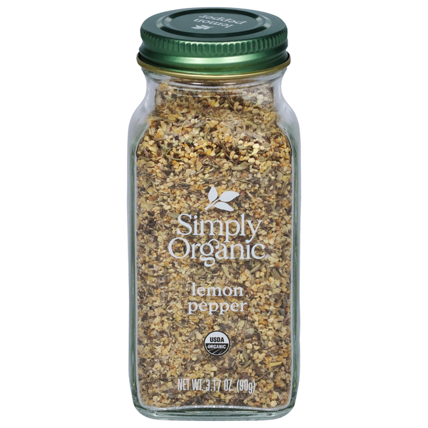 Spices & Seasonings Simply Organic Lemon Pepper hero