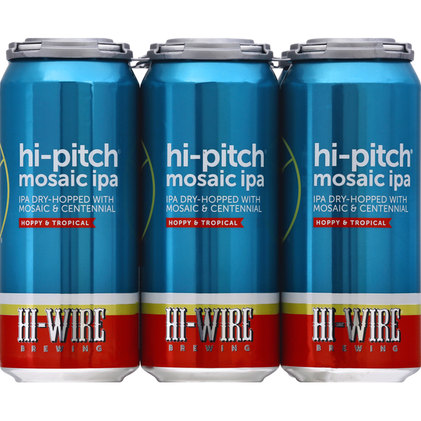 Beers & Coolers Hi-Wire Brewing Beer, Hi-Pitch Mosaic IPA hero