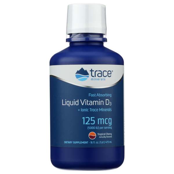 Dietary Supplements Trace Minerals Vitamin D 3 Liquid hero