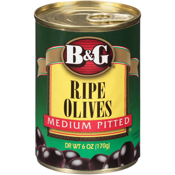 Pickled Goods & Olives B&G Medium Pitted Ripe Olives hero